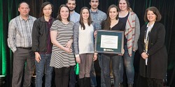 Récipiendaire du prix <em>Envergure</em> au Défi étudiant