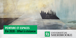 Suivez le cours « Peinture et espaces » à distance