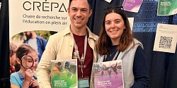 La CRÉPA au Colloque Apprendre à ciel ouvert