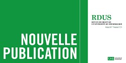 Volume 50, nos 1-2-3 de <em>Revue de droit de l'Université de Sherbrooke</em>