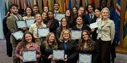Une récolte record de distinctions pour la cohorte de la maîtrise en droit international et politique internationale appliqués
