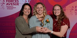 Trois projets de l’UdeS raflent les honneurs au gala Forces AVENIR