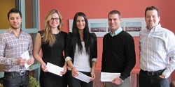 Une bourse de 2500 $ vient couronner deux mandats étudiants en marketing