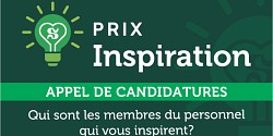 Qui sont les membres du personnel qui vous inspirent?