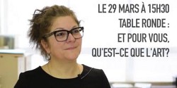 Et pour vous, qu'est-ce que l'art?