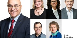 Une nouvelle équipe de direction pour l’École de gestion