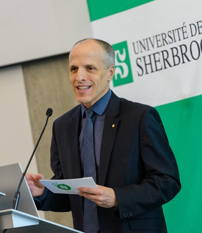Professeur Pierre Cossette, recteur de l&rsquo;Universit&eacute; de Sherbrooke.
