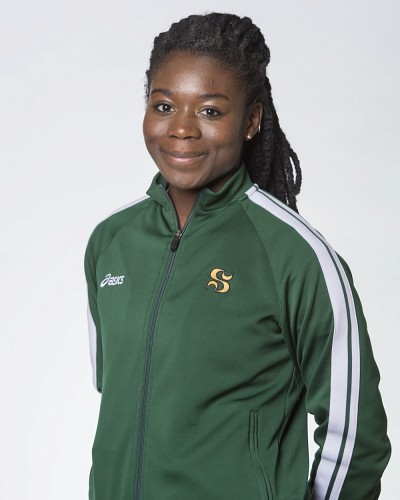 Fr&eacute;d&eacute;rique Djoussou-Lorng. Ma&icirc;trise en finances.