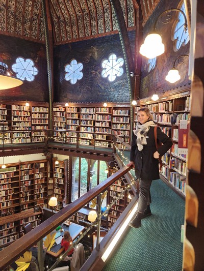 Sara-Maude Poirier &agrave; Oxford