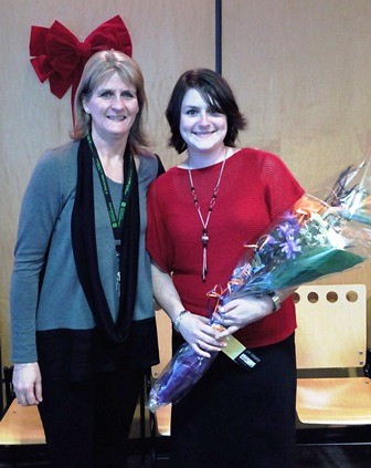 Le Pre Nathalie Rivard en compagnie de la nouvelle Dre Genevi&egrave;ve Coulombe