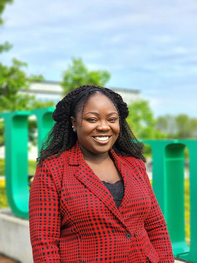 Oluwaseunnla Adelusi, &eacute;tudiante au doctorat en g&eacute;nie m&eacute;canique