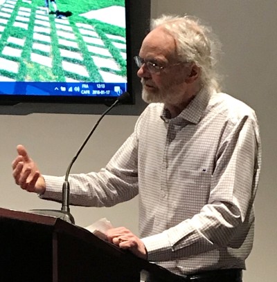 Le professeur Paul Morin, pr&eacute;sident d'honneur de R&eacute;flexe citoyen 2018