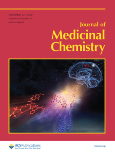 Couverture du magazine Journal of Medicinal Chemistry dans lequel l'article a &eacute;t&eacute; publi&eacute;