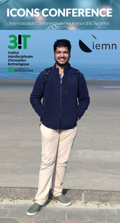 L'&eacute;tudiant Nikhil Garg poursuit ses travaux de recherche dans le cadre d'un doctorat en cotutelle entre le 3IT et le IEMN.