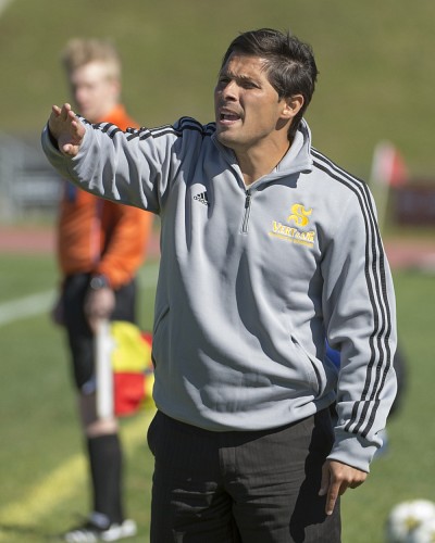 Julio Moreno a appr&eacute;ci&eacute; l'effort de ses joueurs dans la d&eacute;faite de 3 &agrave;&nbsp;0 face au Rouge et Or de l'Universit&eacute; Laval.