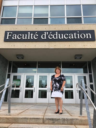 Ga&euml;tane Marcoux a enseign&eacute; pr&egrave;s de 30 ans au primaire et plus de 20 ans &agrave; l'UdeS.