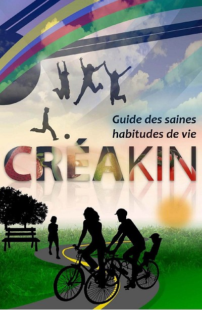 Un guide des saines habitudes de vie accompagne le jeu de cartes et comprend des conseils pour les familles.