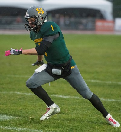 Le receveur de passe S&eacute;bastien Blanchard a capt&eacute; 11&nbsp;passes et accumul&eacute; 131&nbsp;verges de gain dans une victoire de 28 &agrave;&nbsp;21 du Vert&nbsp;&&nbsp;Or sur les Stingers de Concordia samedi.