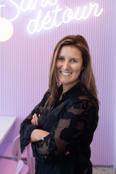 Rosanne Gigu&egrave;re, vice-pr&eacute;sidente et cheffe de direction d'&Agrave; la bouffe