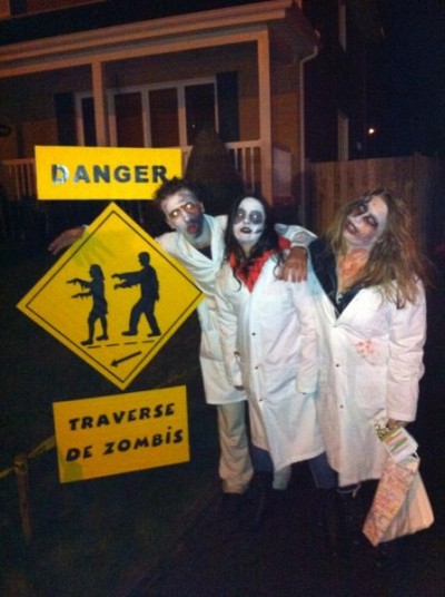 Des membres de l'&eacute;quipe de Bonbon et bon don