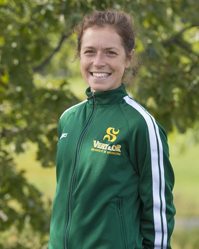 Anouk Morasse a &eacute;t&eacute; la plus rapide du Vert&nbsp;&&nbsp;Or parmi les cinq coureuses de l'UdeS au 6&nbsp;km du Championnat de cross-country de Sport interuniversitaire canadien, samedi.