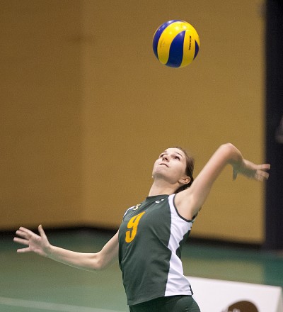 La recrue Alex Mainville a connu un fort match avec neuf attaques marquantes.