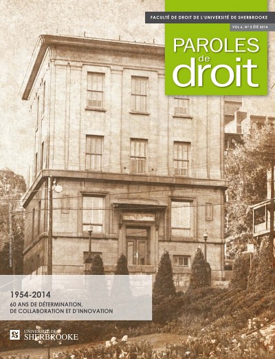 1954-201460 ans de d&eacute;termination, de collaboration et d'innovation