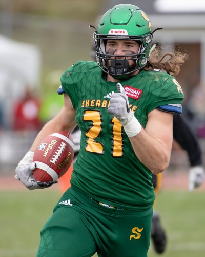 Gabriel Polan a son meilleur match en carri&egrave;re et a inscrit deux touch&eacute;s dans une victoire du Vert & Or qui le qualifie en s&eacute;ries.