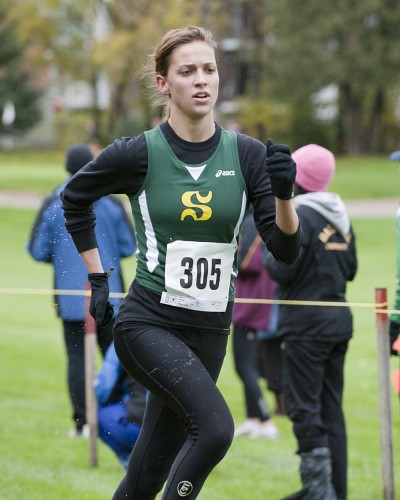 Kim Turcotte a &eacute;t&eacute; la plus rapide chez le Vert&nbsp;&&nbsp;Or avec un temps de 19&nbsp;min&nbsp;13 au 5&nbsp;km f&eacute;minin.