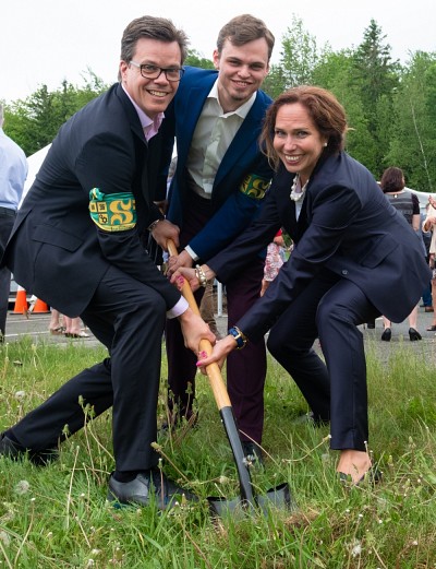 Patrik Doucet, Mathieu Labelle et Sylvie Fontaine