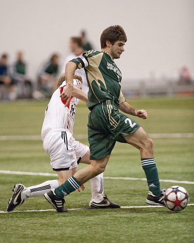 Gabriel-Nicolas Gagn&eacute;-Marcotte et ses co&eacute;quipiers ont eu beaucoup de difficult&eacute; &agrave; contenir les Redmen de l'Universit&eacute; McGill.