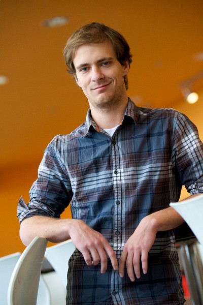 Samuel Mercier, &eacute;tudiant au doctorat en g&eacute;nie chimique