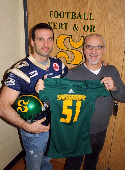 Pierre-Luc Labb&eacute; et Alain Lapointe.