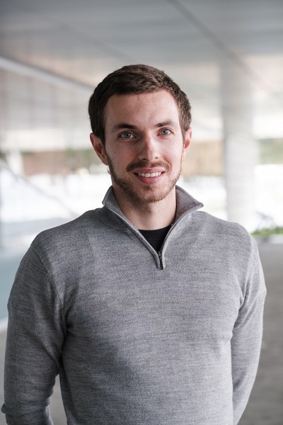 L'&eacute;tudiant-chercheur Caleb Pag&eacute;.