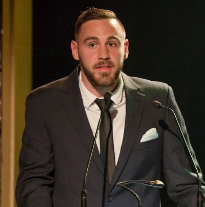 J&eacute;r&eacute;mi Roch a m&eacute;rit&eacute; le titre d'athl&egrave;te masculin de la saison 2015-2016 au sein des &eacute;quipes Vert & Or.