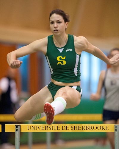 Pascale D&eacute;lisle a enregistr&eacute; sa meilleure performance &agrave; vie au 60&nbsp;m&egrave;tres haies avec un chrono de 8,64&nbsp;secondes.