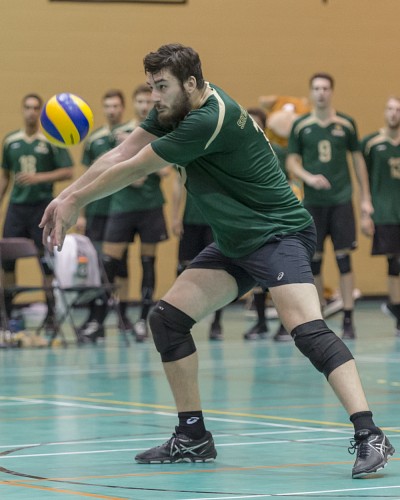 Le finissant du Vert & Or Samuel Gagnon.