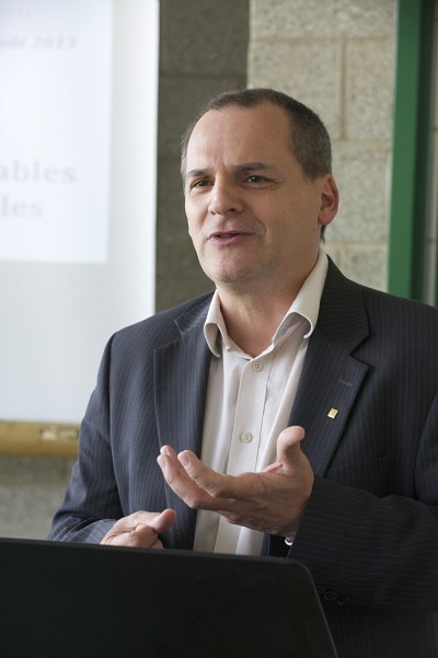 Le vice-recteur Alain Webster