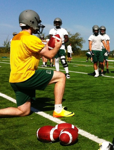 Le camp d'entra&icirc;nement de l'&eacute;quipe de football Vert&nbsp;&&nbsp;Or s'est amorc&eacute; le 15&nbsp;ao&ucirc;t et bat son plein.