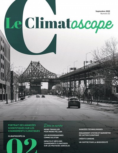 Le Climatoscope, sous la direction d'Annie Chaloux, num&eacute;ro 02, 2020, 126 p.