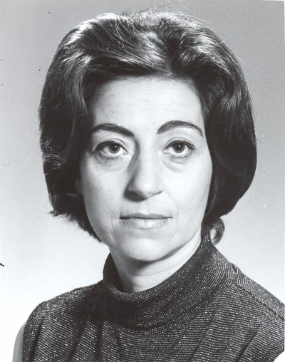 Elena De Ceretti, professeure en biophysique d&egrave;s 1968.