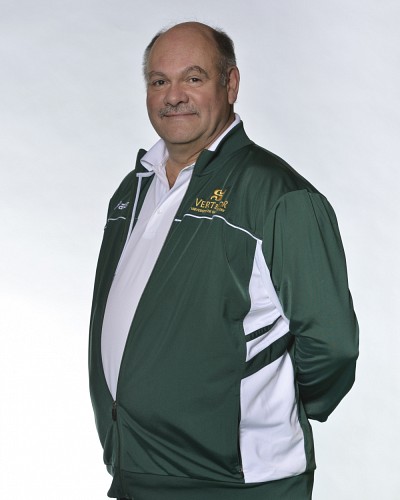 Le pilote des volleyeuses de l'UdeS, Denis Fontaine