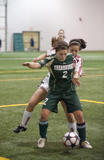 Sophie Normandin et le Vert&nbsp;&&nbsp;Or n'ont pas &eacute;t&eacute; en mesure de s'imposer face aux Patriotes de l'UQTR.