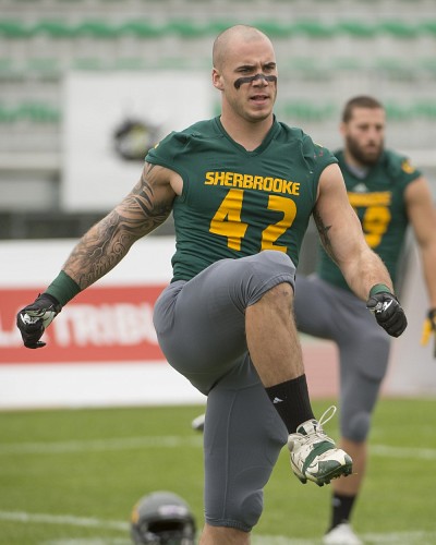 Dempsey Jutras, Samuel Bibeault et les autres joueurs de football du Vert&nbsp;&&nbsp;Or vous invitent &agrave; leur entra&icirc;nement matinal le 14&nbsp;f&eacute;vrier.