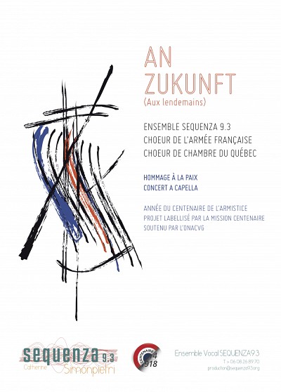 La tourn&eacute;e An Zukunft (Aux lendemains) se d&eacute;roule du 8 juin au 17 novembre 2018 un peu partout en France.