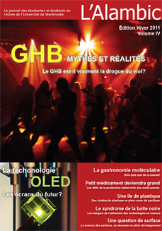 Couverture de l'Alambic, &eacute;dition hiver 2011