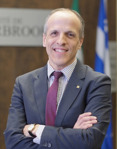 Le recteur &eacute;lu, professeur Pierre Cossette.