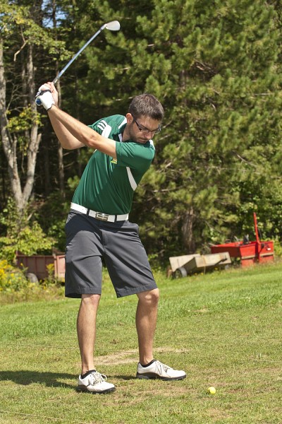 Fr&eacute;d&eacute;ric C&ocirc;t&eacute; a connu un excellent d&eacute;part, cette semaine au Club de golf du Bic.