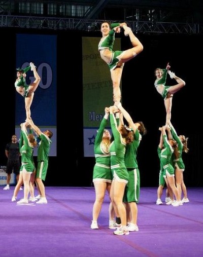 L'&eacute;quipe de cheerleading a m&eacute;rit&eacute; la m&eacute;daille de bronze au Championnat RSEQ qui se tenait dimanche &agrave; Montr&eacute;al.