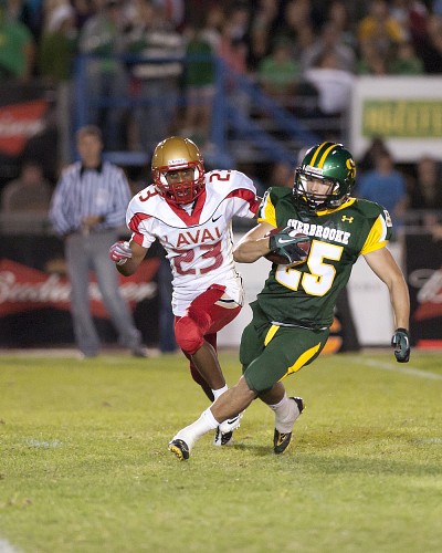 David Dumas-Goulet a marqu&eacute; le touch&eacute; de la victoire en 2e&nbsp;prolongation.